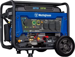 Westinghouse WGen3600DFc Generator 3600W/4650W 30 Amp Remote Start Dual Fuel New