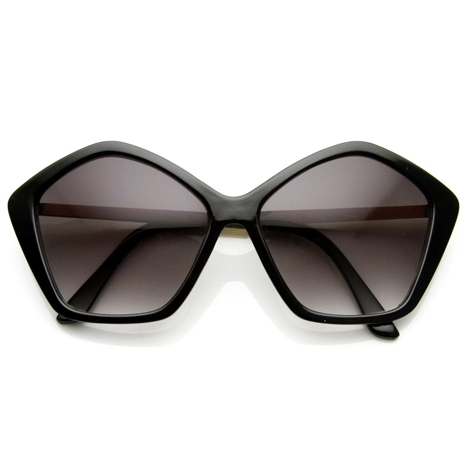 Women's Pentagon Oversize Fashion Sunglasses 8908