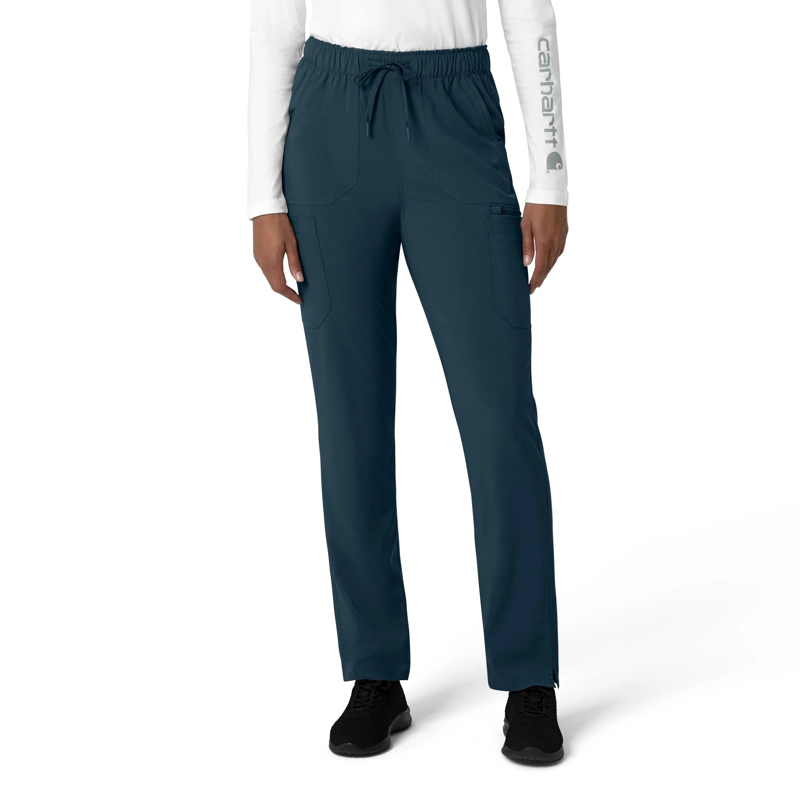 Women's Straight Leg Cargo Scrub Pant